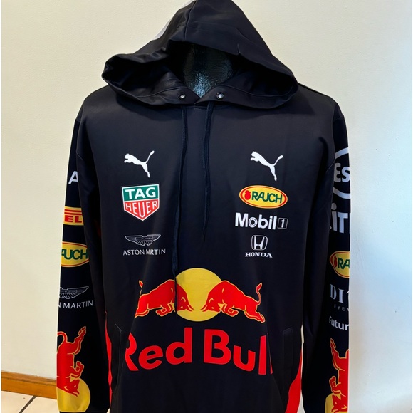 Fórmula 1 Red Bull Honda Hooded Sweatshirt Unisex - Picture 9 of 14